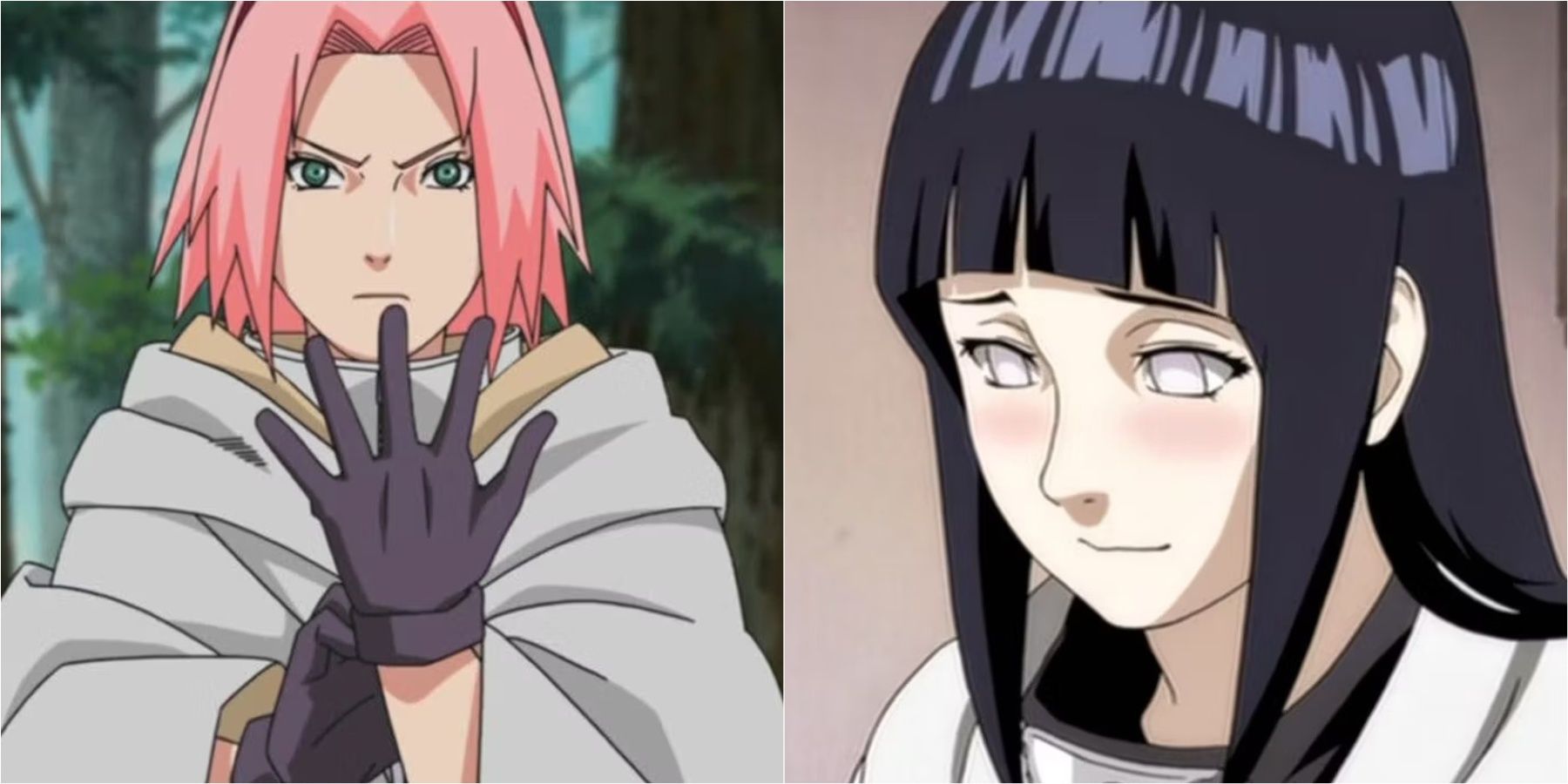 Sakura Haruno and Hinata Hyuga