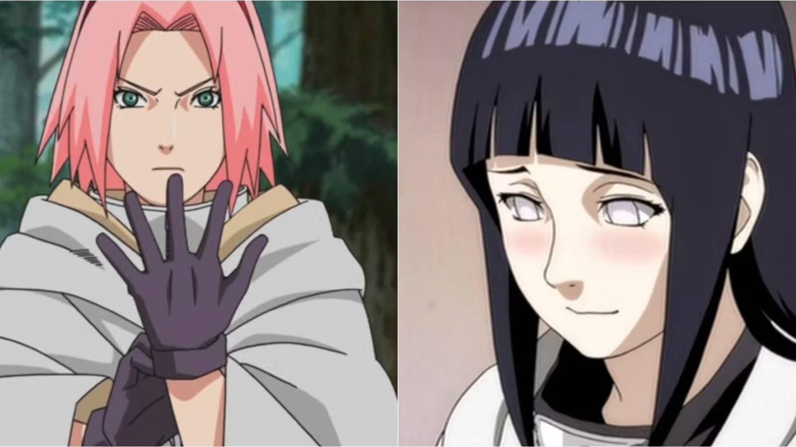 Sakura Haruno and Hinata Hyuga