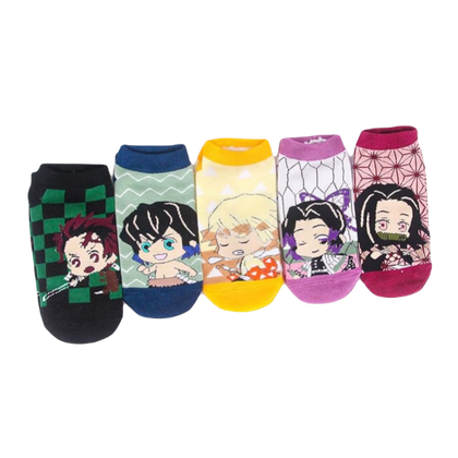 Kinrigse Demon Anime Ankle Socks