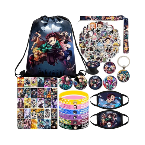 TGECTP Demon Anime Slayer Merch Gift Set