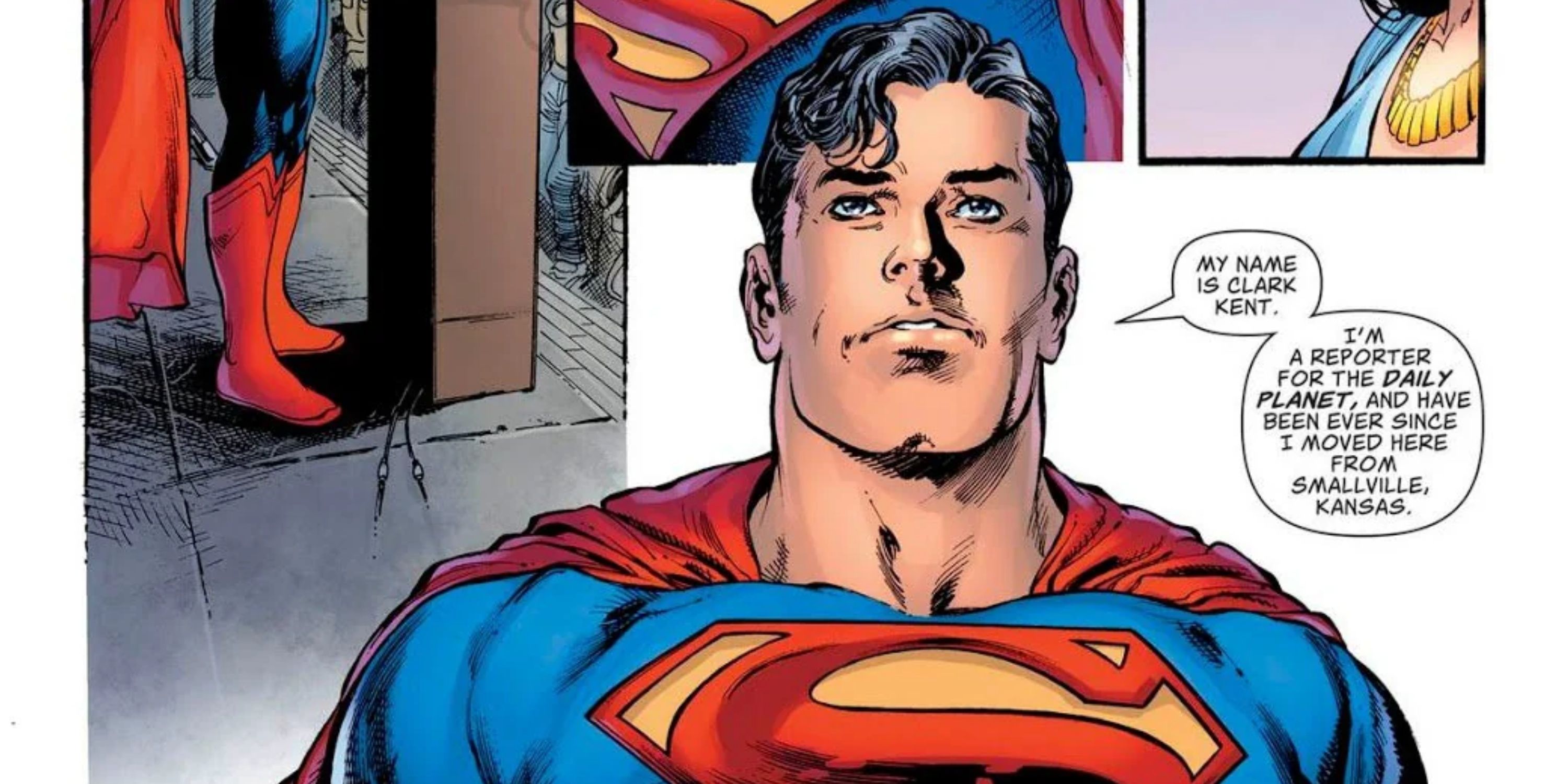 superman reveals his identity