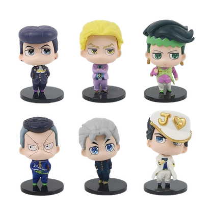 ToysClubUS Set of 6 Pieces Bizarre Adventure of JoJo