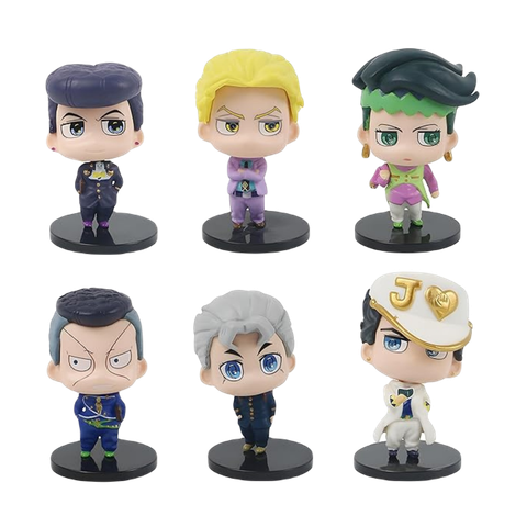 ToysClubUS Set of 6 Pieces Bizarre Adventure of JoJo