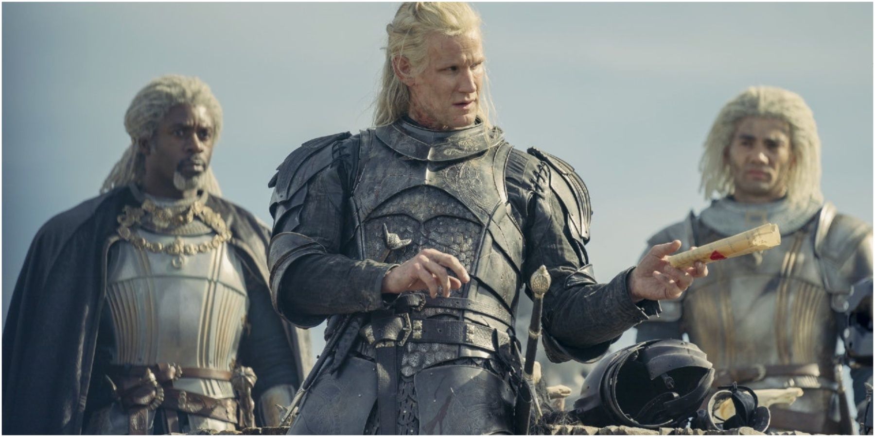 Daemon Targaryen com os Velaryons em guerra em House Of The Dragon.