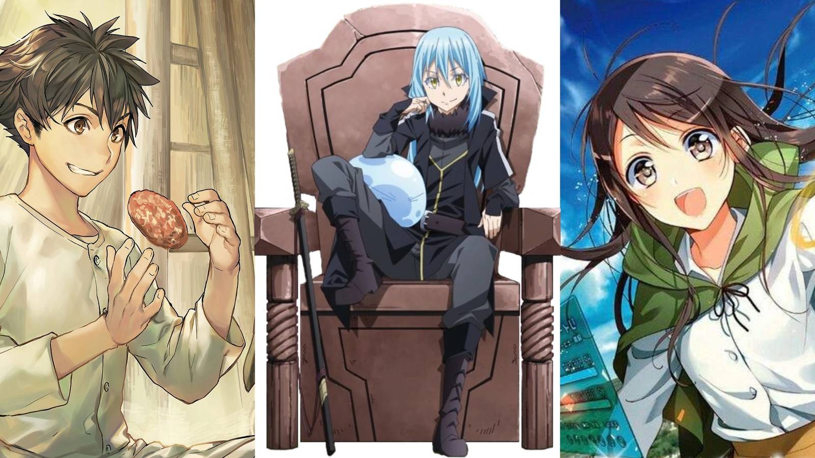 Rimuru, Tsurumi and Misuzu 