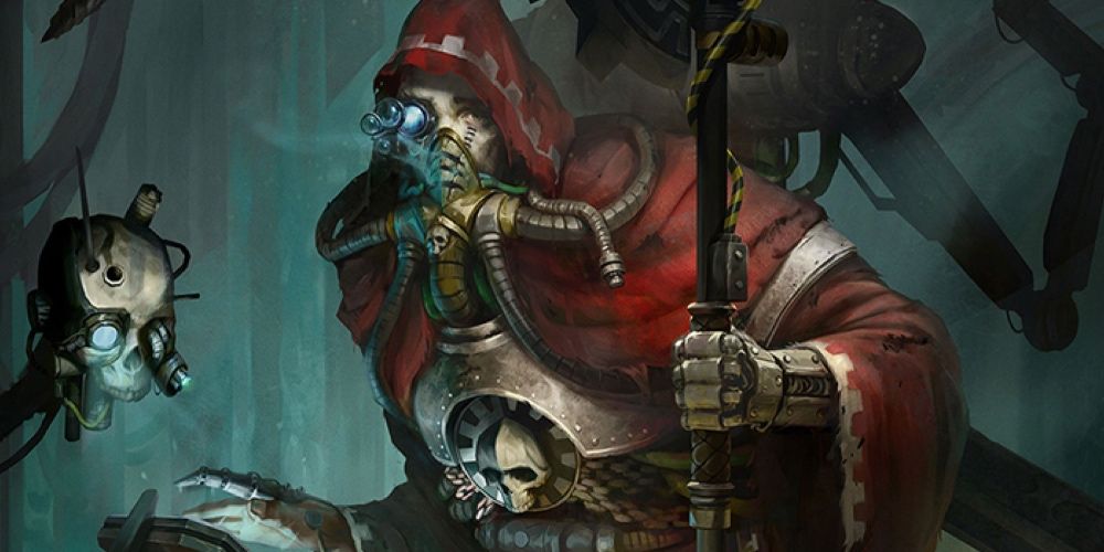 Tech priest in Warhammer 40k: Rogue Trader