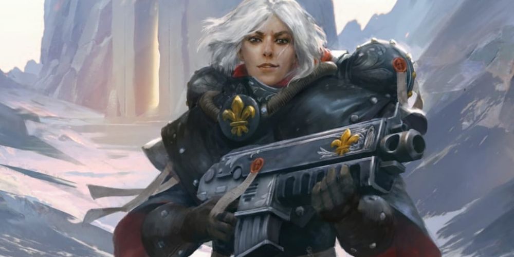 Sister Argenta in Warhammer 40K: Rogue Trader