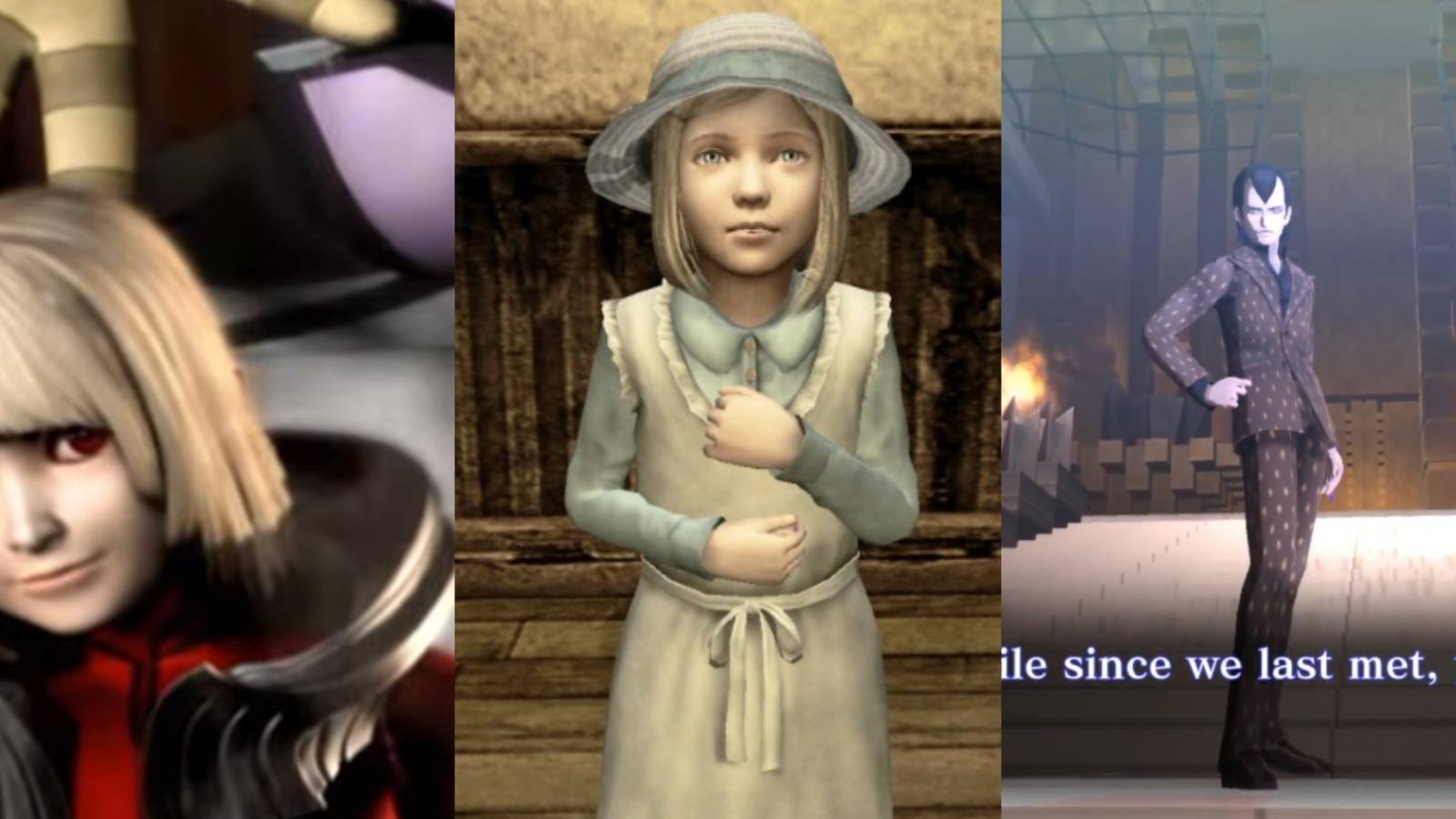 a collage of 3 ps2 villains