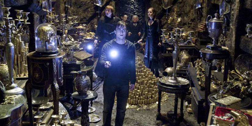 harry potter and friends with gold