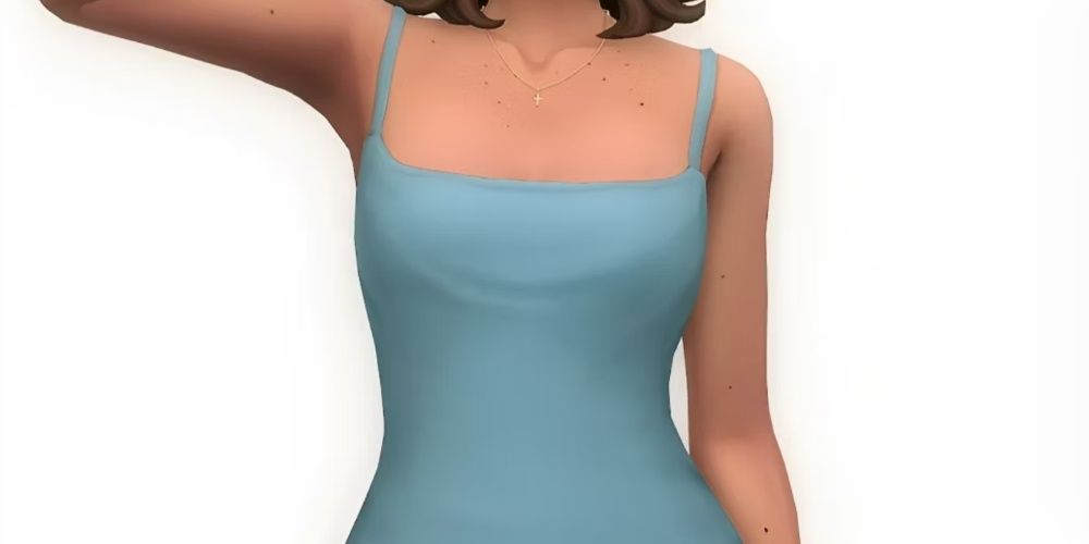 Mod Eva Dress para The Sims 4