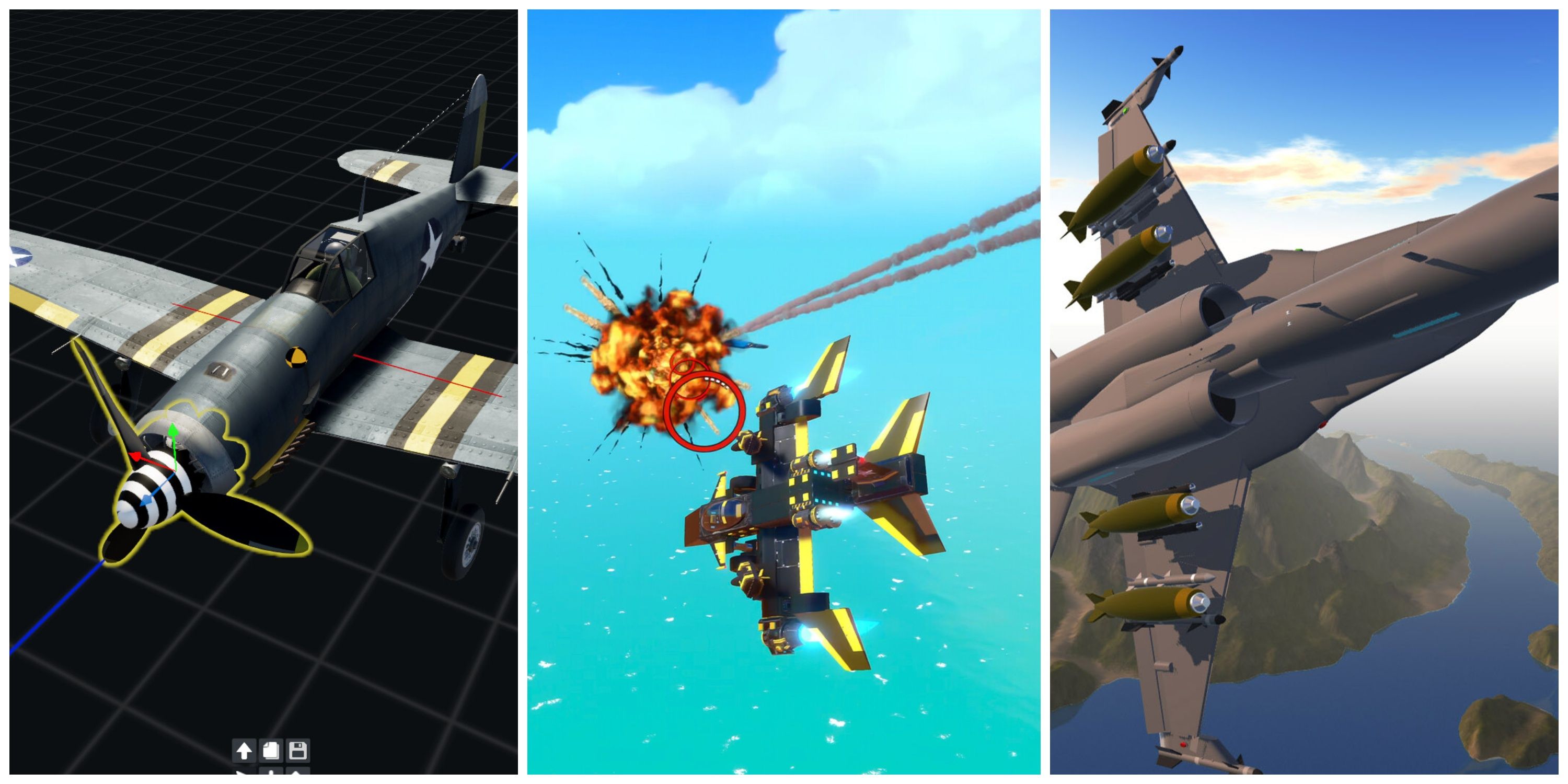 Games That Let You Build A Plane (Featured Image) - Flyout + Trailmakers + SimplePlanes
