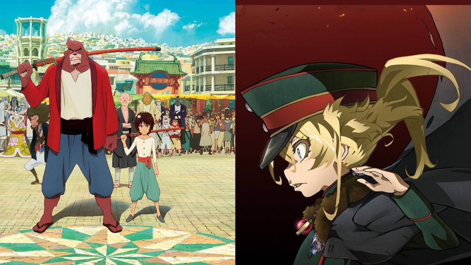Saga Of Tanya The Evil: The Movie and The Boy and the Beast