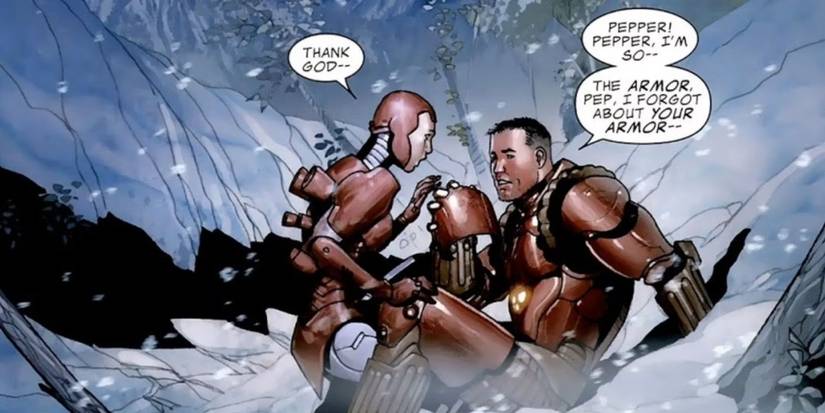 pepper pots and iron man