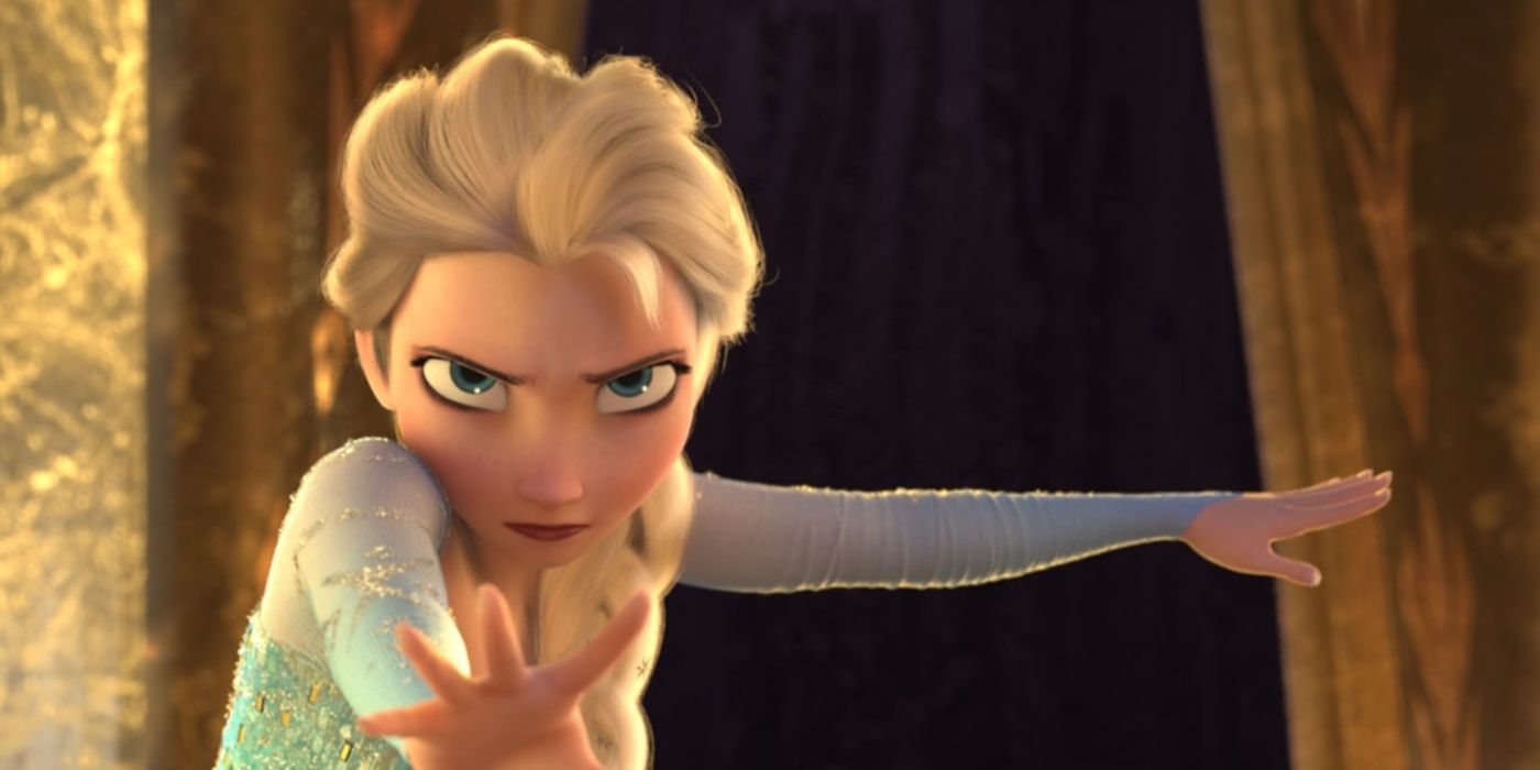 Elsa se mantendo firme