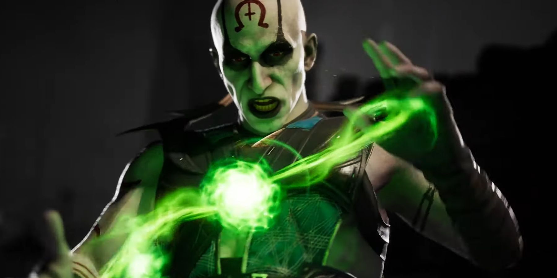the start of quan chi's second fataltiy in mk1