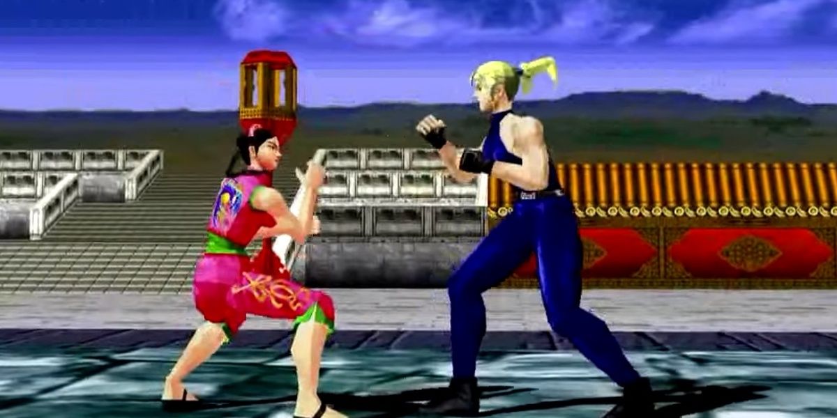 sarah fighting pai in virtua fighter 2