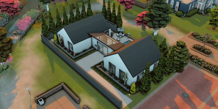 Modern Family Home N1 mod for The Sims 4