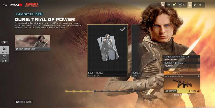 Modern Warfare 3 - Trial Of Power - Rewards