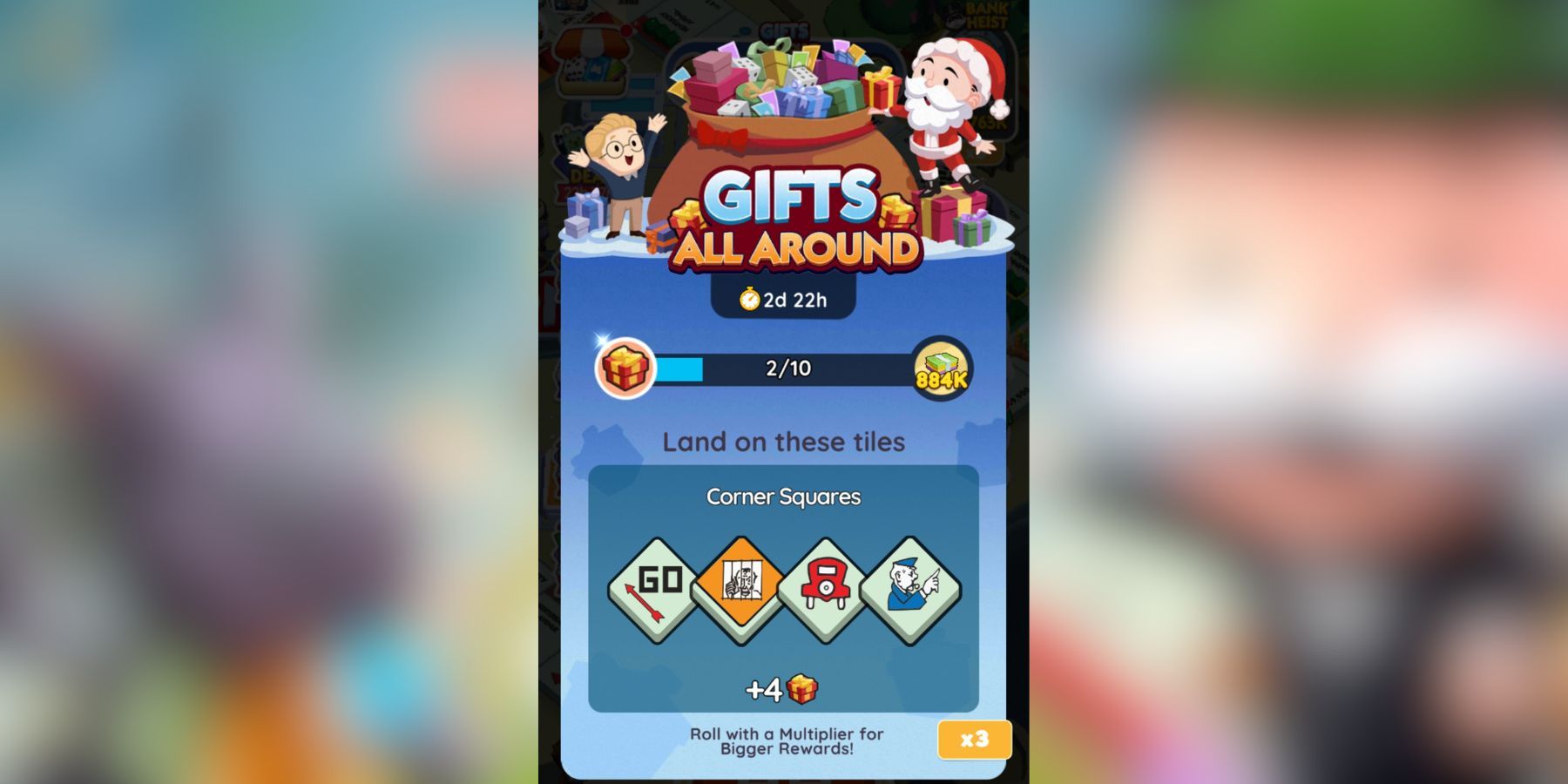 monopoly go all gifts all around event