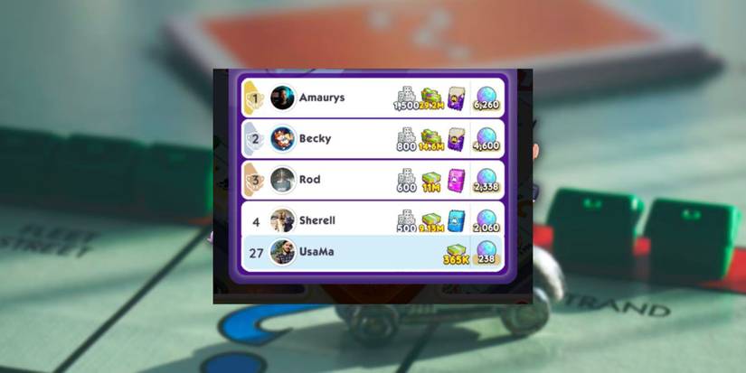 monopoly go ball drop games leaderboard