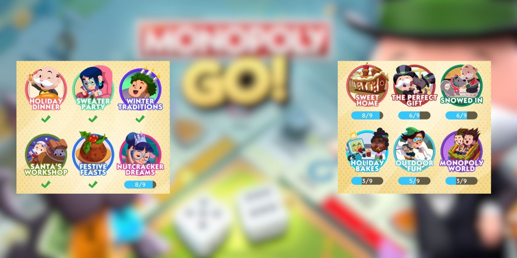 monopoly go heartfelt holidays stickers packs