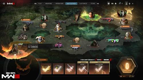 mw3 and warzone season 1 battle pass