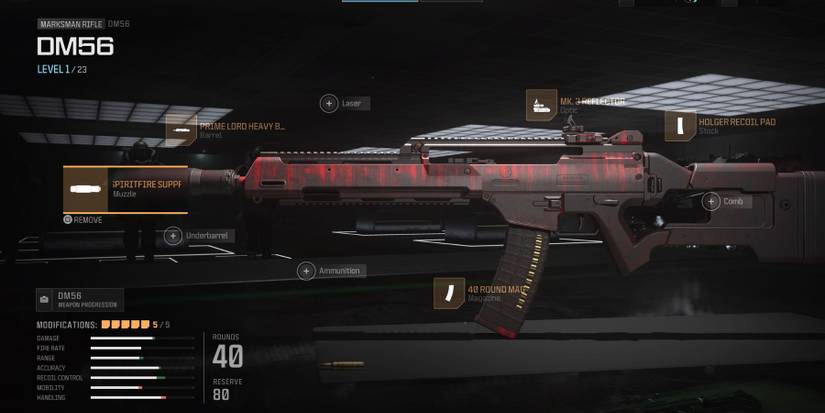 best loadout for dm56 in mw3