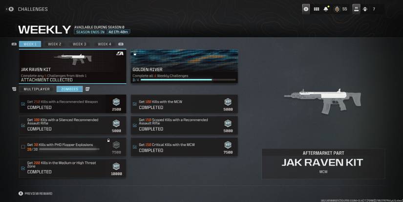 mw3 - season 0 - week 1 zombies