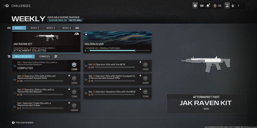 mw3 - season 0 - week 1mp