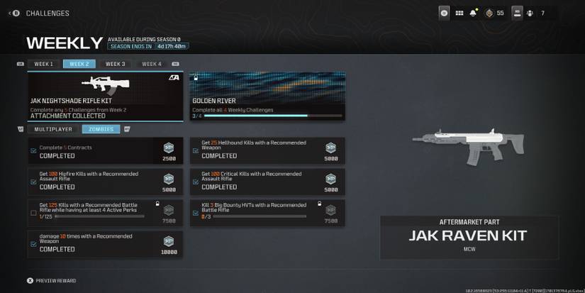 mw3 - season 0 - week 2 zombies