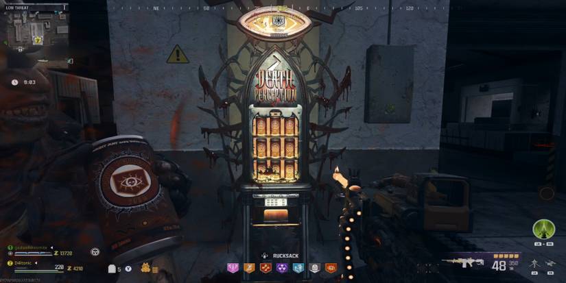 Death Perception Cod Call of Duty: Modern Warfare 3 Zombies - All Perks and Effects