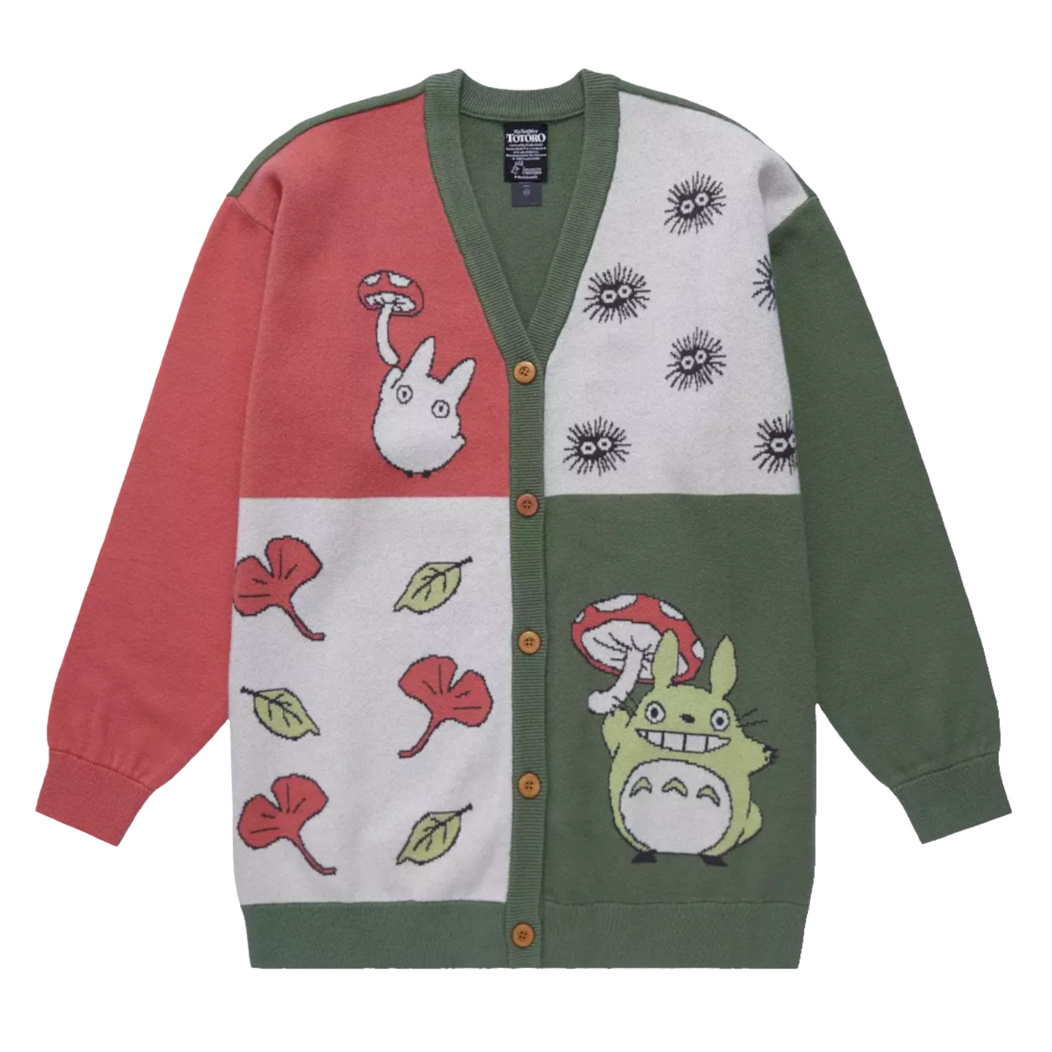 My Neighbor Totoro Panel Women's Cardigan