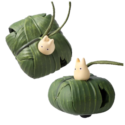 My Neighbor Totoro Small Totoro and Makkuro Kurosuke Holder Key Chain