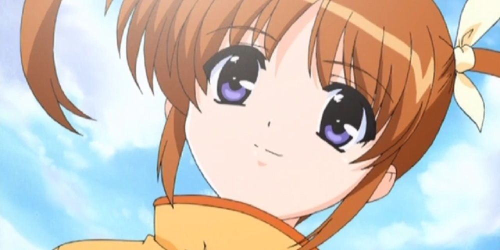 Nanoha Takamachi as she appears in the Magical Girl Lyric Nanoha anime