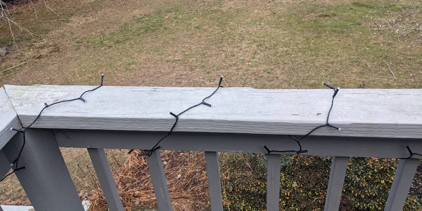 Nanoleaf Holiday Smart Lights Black Wiring