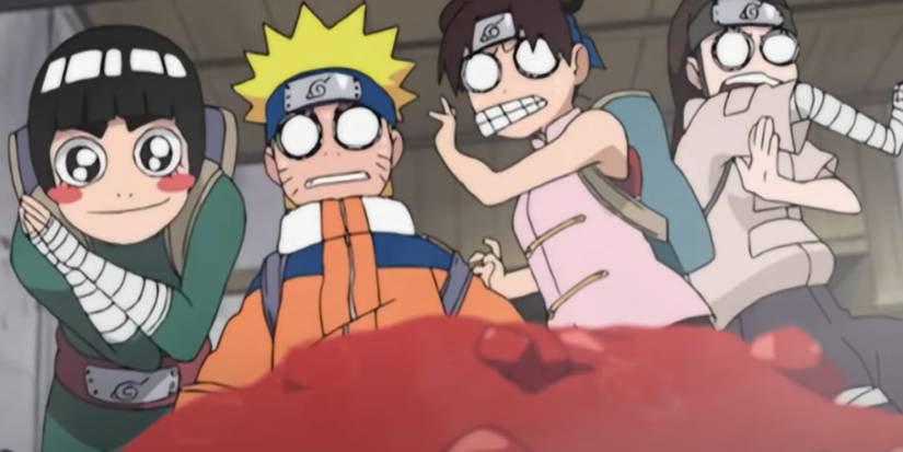 Naruto Rock Lee Tenten Neji Curry Of Life