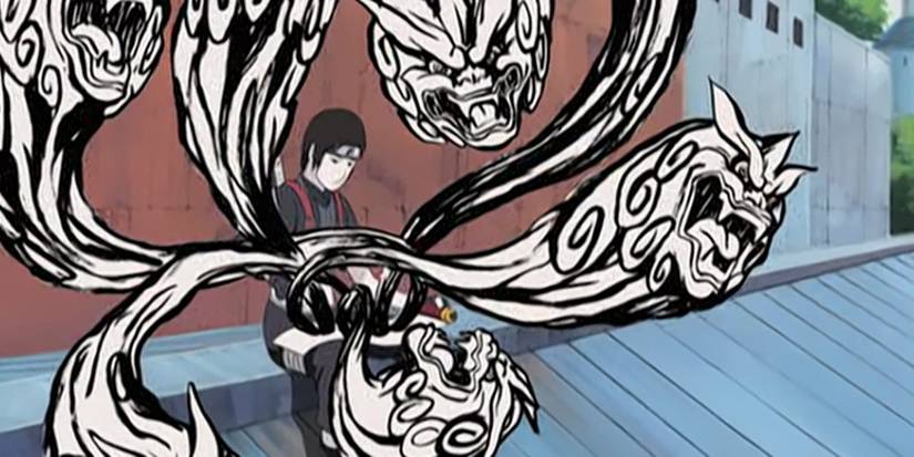 Naruto Sai Ink Technique