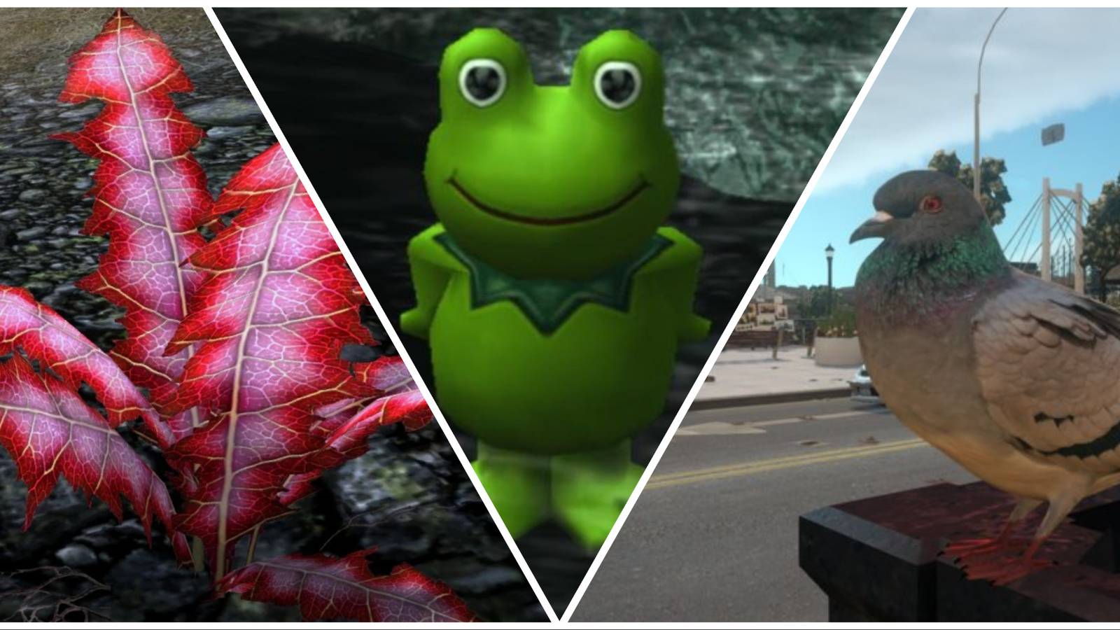 nirnroot mgs3 Kerotan gta pigeon