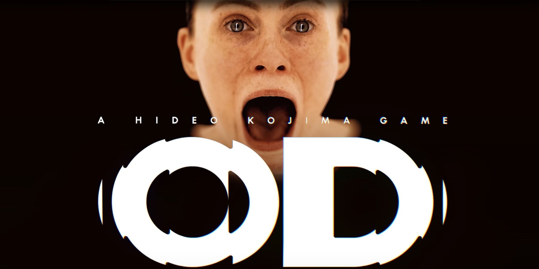 OD reveal trailer Sophia Lillis screaming behind game logo