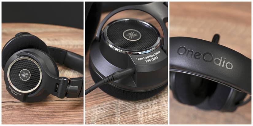OneOdio Monitor 80 Open Back headphones design and features