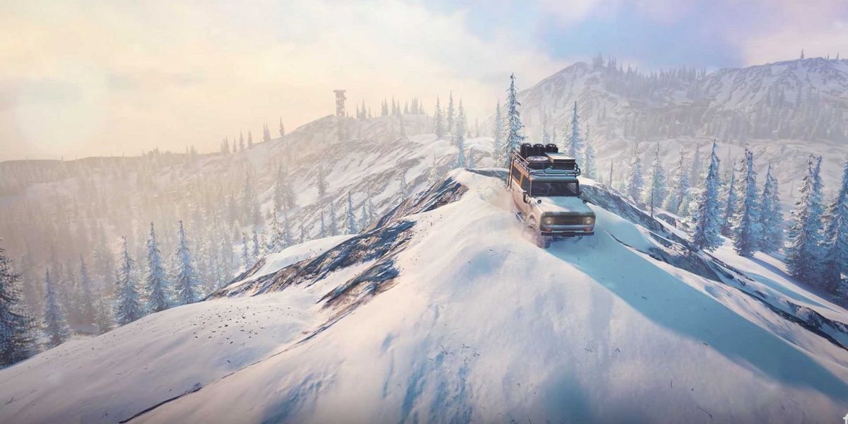 Open World Driving Freely Games- SnowRunner