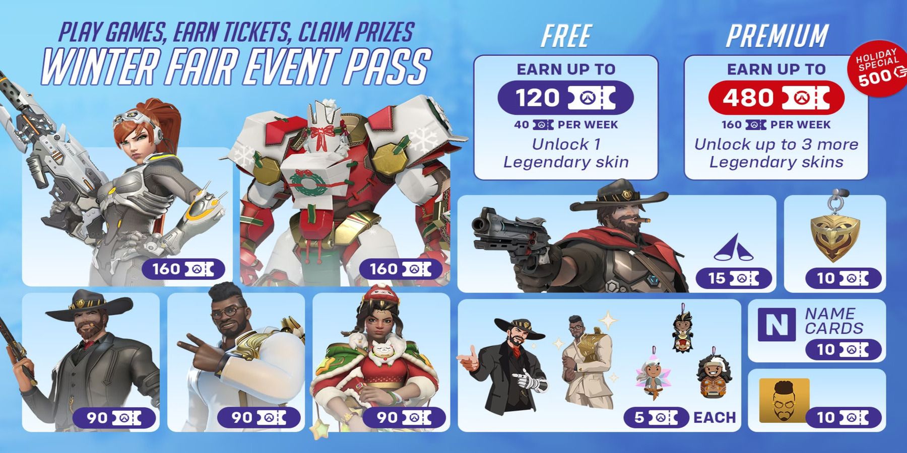 Overwatch 2's Winter Fair Event Pass Explained