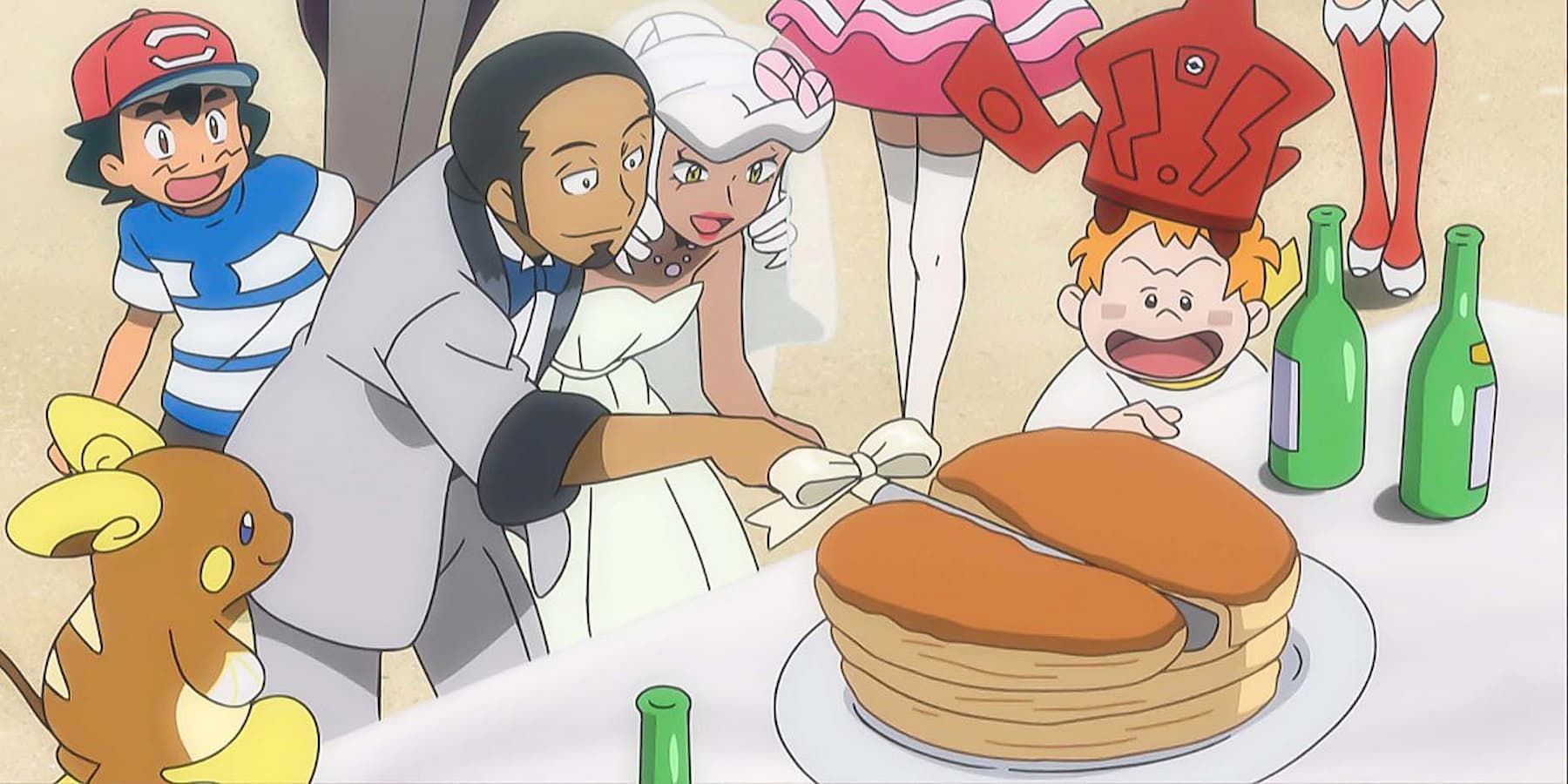 pokemon wedding cake