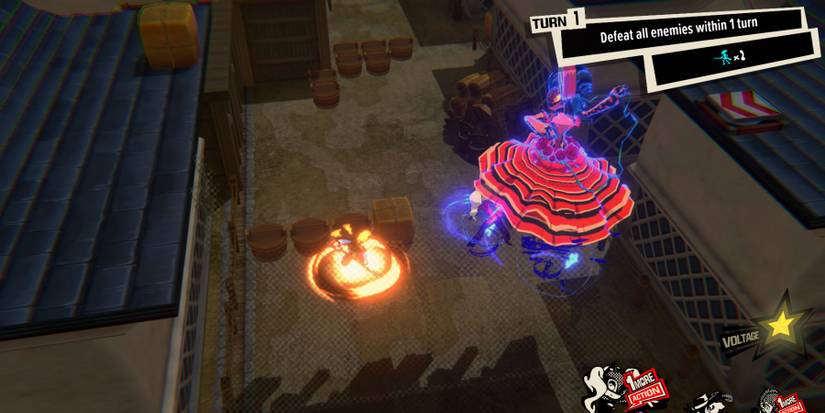 Ann using one of Carmen's Burn attacks