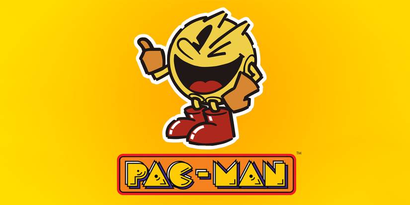 Pac-Man Bandai Namco retro artwork widened