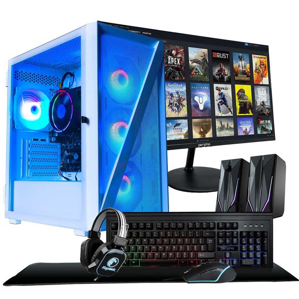 The Best Gaming PCs with Monitors for 2024