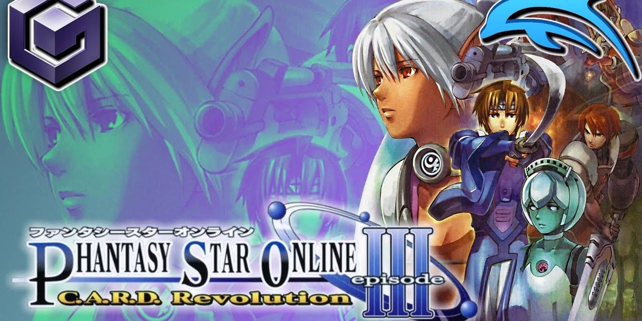 Phantasy Star Online Episode III C.A.R.D. Revolution Dolphin Cover