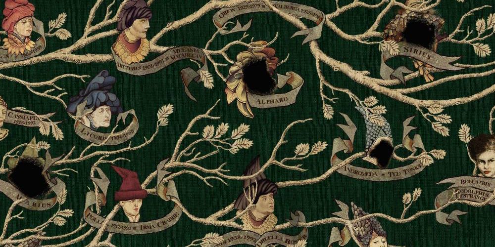 Phineas Nigellus Black's family tree tapestry