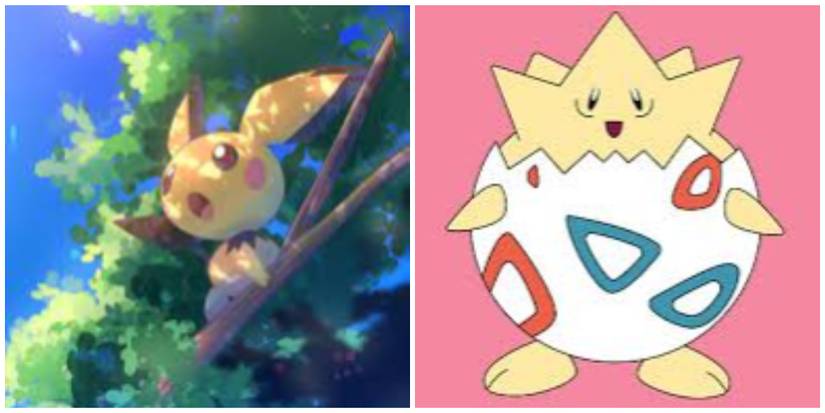 Pichu and Togepi