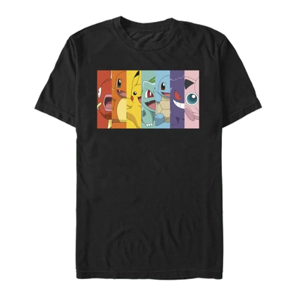 Pokemon Character Box Up Shirt
